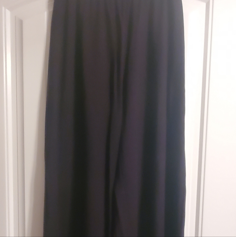 Wide legged pants - black